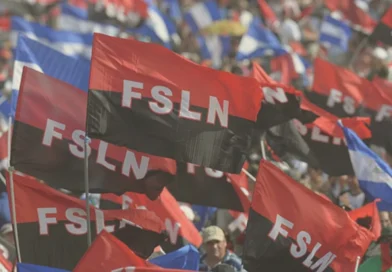 banderas del FSLN, FSLN, Nicaragua, nicaragua,