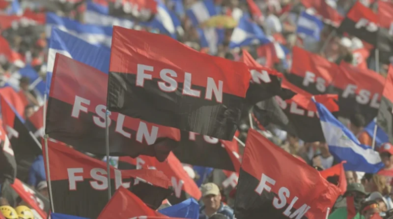 banderas del FSLN, FSLN, Nicaragua, nicaragua,