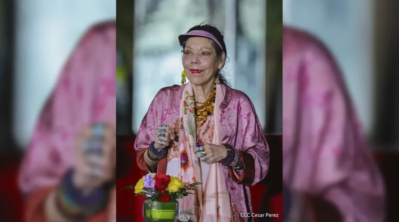 nicaragua, Rosario Murillo, acto de entrega, medalla