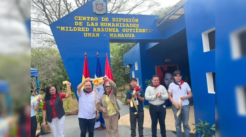 Centro de Difusión de las Humanidades, UNAN- Managua, reinagura, Mildred Abaunza Gutiérrez,