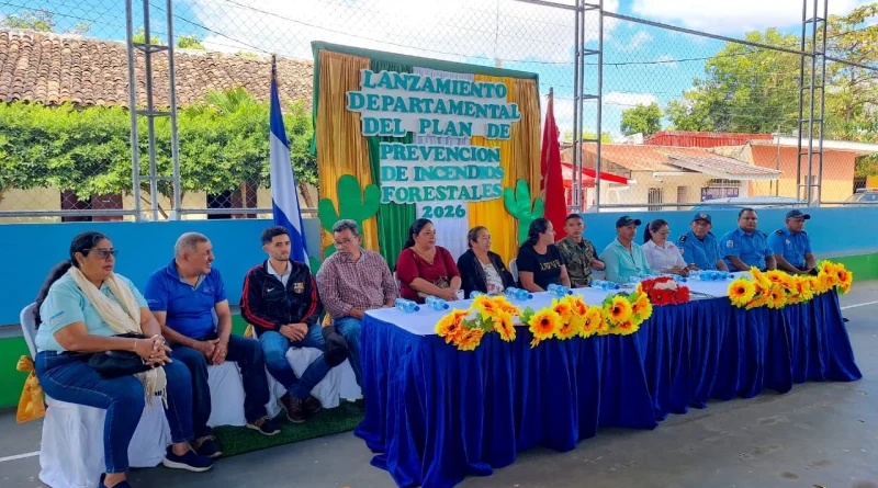 boaco, nicaragua, marena, ejercito de nicaragua, incendios forestales, prevencion,