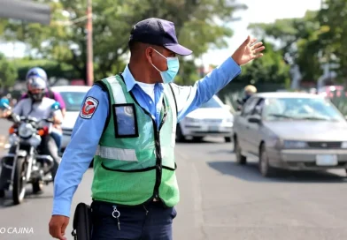 Policía Nacional, reduce, accidentes de transito, Nicaragua, febrero,
