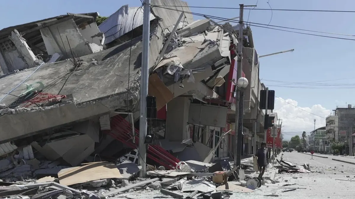 Filipinas: terremoto de magnitud 7.8 deja 32 muert